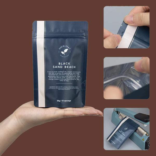 Reusable Surface Printing CMYK Or Custom Custom Printed Coffee Bags for Unique Packaging Solutions