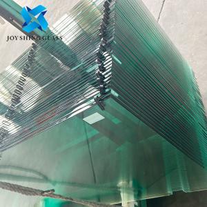 China 12mm Heat Strengthened Glass Ultra Clear Tinted Semi Tempered Glass factory