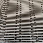 Plastic Modular Belt Raised Rib 4809 Straight Running Conveyor Belt