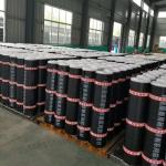 7.5m/10m Length Black Modified Bitumen Roofing Membrane For Residential Roofing