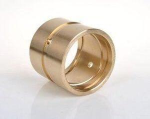 China Gold Oil Groove Bushing Copper Sleeve High Strength Long Lifespan factory