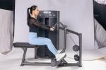 Seated Row Indoor Commercial Pin Loaded Equipment With Self Adjusting Handles