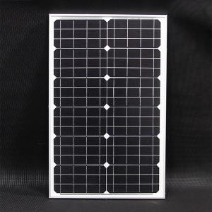 China TUV 40 Watt 18V Monocrystalline Solar Panel Waterproof Durable on sale