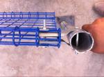 high-quality powder coated double loop wire mesh metal garden fence