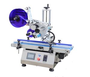 China Desktop Plane Labeling Machine 0.9kw For Flat Packaging Surface Labeling factory
