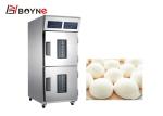 Two Half Glass Door 36 Trays Dough Freezer Retarder Microcomputer Control For