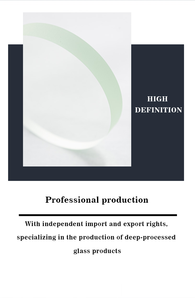 Electronic Curved Optical Components Thickened Exterior Application