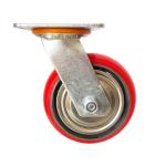 500kg Load Capacity Heavy Duty Rion Core Caster Wheel with Durable PU Wheel