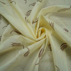 China High Grade 215cm Beige knitted Jacquard Mattress Fabric Lightweight factory