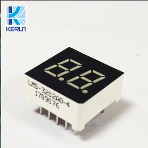 China Multi Color Cathode 7 Segment LED Displays 2 Digit 0.3 Inch 10 Pins factory