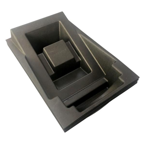 Biodegradable Pulp Tray Packaging Sugarcane Material Wet Press