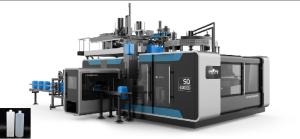 China Hydraulic Solution Rotary Blow Moulding Machine For Products From 1 Liter Up To 30 Liter factory