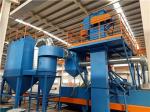 H Beam Roller Conveyor Shot Blasting Machine Roller Distance 800mm