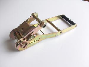 China 50mm Sturdy Tie Down Buckle , Cam Buckle Tie Down Straps With Hooks factory