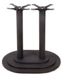 Cast Iron bistro Table base Black Powder round table Legs Restaurant Table part