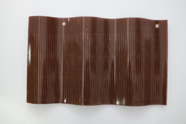 50W Solar Roof Curve Tile T Type Thin Film Photovoltaic Solar Energy System
