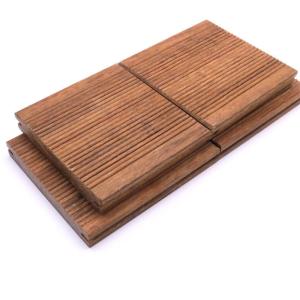 China Villa Bamboo Flooring Outdoor Decking E1 Standard High Durability factory