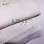 Herringbone Pocketing Fusible Interfacing Fabric Flame Retardant