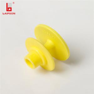 China Yellow Long Range M4 RFID UHF Ear Tag 860-960MHz 32mm*24mm 3 Meters Easy Use factory