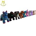 Hansel ride on panda toy electric plush animal 4 wheel zippy scooter for kids