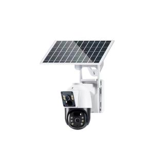 China Full HD Memory Card Night Vision Waterproof 4G Model Dome Solar Network Camera factory