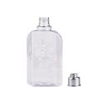 Tassel Unique Design 250ml Flower plastic shampoo bottles With Bell Shape Flip