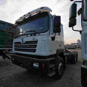 China Red SHACMAN F3000 375HP Euro V 6-Wheel Tractor Head 4x2 WEICHAI Engine factory