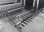 Customized Black Zinc Steel Metal Garrison Fence Panels Maintenance Free