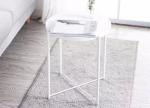 Metal Folding Side Center Coffee Table Or Snack / TV Tray Metal Frame + Metal