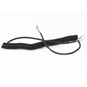 China OEM High Flexible Coiling Cables Spiral Spring Wire Harness Automatic Cable Coiler factory
