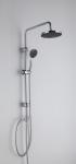 Wall Mounted Bathroom Sink Faucets , One handle Polished Shower Mixer HN-3E32