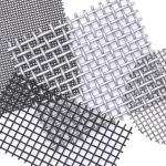 AISI 304 Plain Weave Stainless Steel Crimped Wire Mesh Screen 3 -- 500 µm