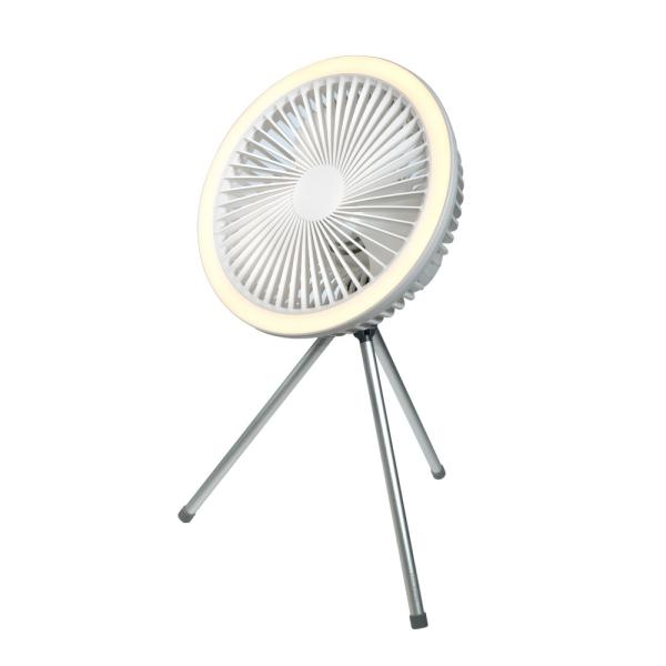 Desktop / Portable Travel Mini Tripod Fan Solar Rechargeable USB Tent Camping