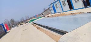 China 3*18m Electronic Lorry Weighbridge 20kg Accuracy Shallow Pit / No Pit Installation factory