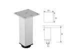 Easy Installation Metal Chair Legs Replacement Excellent Hand Touch Feeling