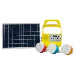 OEM 10000Hrs 9W 6V 3 Light Solar System For Electricity Lack Areas