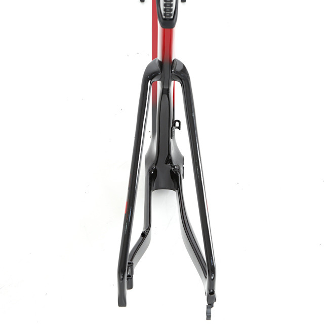 700x40C Carbon Gravel Frameset , 48cm Bike Frame For Gravel Hybrid Cycle