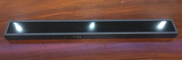 USB Port 34'' Stretched Bar LCD Monitor VGA DVI HDMI Inputs SD Card 50000 Hours
