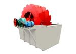 Quarry / Mining Wheel Bucket Type Sand Washing Machine Strong Adaptability