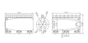 China ABS Gel Seal Closure tpr soft seal for Protection feed connector factory