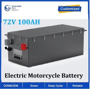China CLF OEM LiFePO4 Electric Motorcycle Lithium Battery Pack 72V 100ah Fast Charge High Discharge Current factory