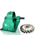 IP54 Brushless Pelton Turbine Generator F Insulation Class 100kw-50mw Power