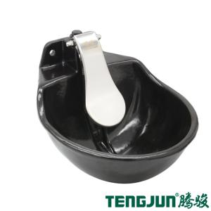China Powder Coated Cast Iron Livestock Water Bowls Drinker For Cattle Horse Sheep factory