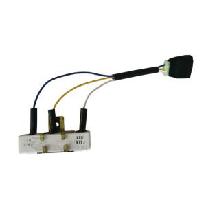 China 15W R75 Low Inductive Resistor Auto Ceramic Cement Wire Wound factory