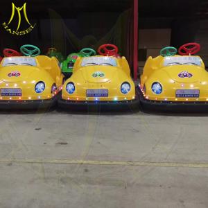 China Hansel hot selling coin operated electric plastic animal bumper car factory