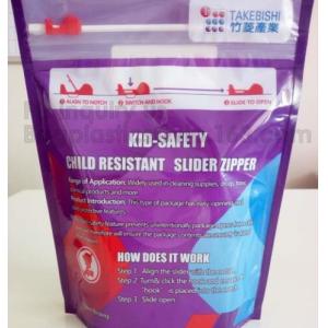 Child-resistant Packaging, Kraft Paper Child Resistant Bag, Opaque Plastic