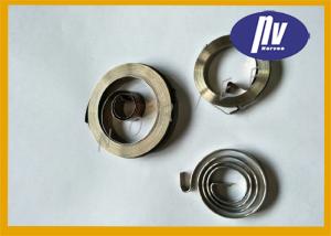 China Size Customized White Flat Spiral Spring , Heavy Duty Extension Springs factory