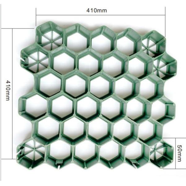 Green HDPE Permeable Paving Grids for Easy Ground Packing Lot Driveway