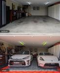 15.75 X 15.75 Inches Out Door 620g Per Plastic Garage Floor Tiles For Weather