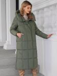 115cm Length Long Women Jacket Dark Colours Winter Warmth Graphene Self Heating
